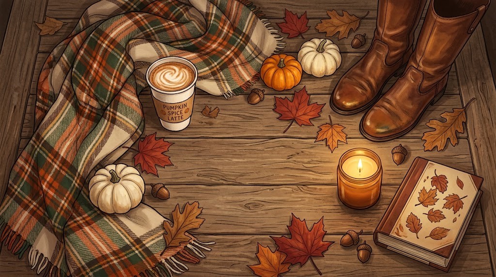 Christian girl autumn