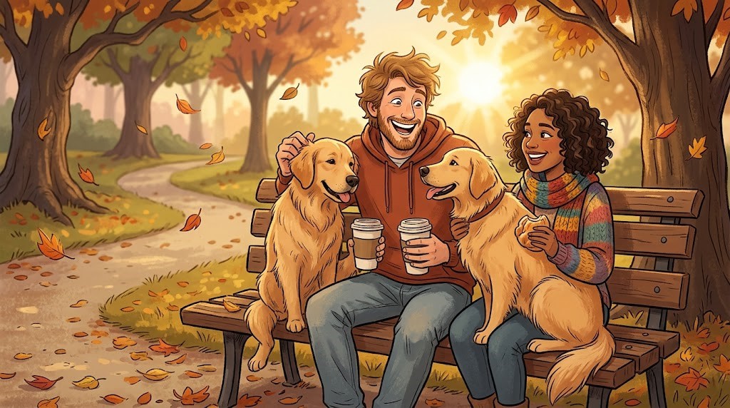 Golden Retriever Boyfriend
