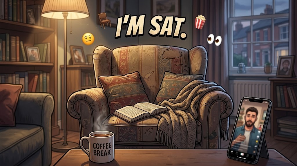 I'm sat